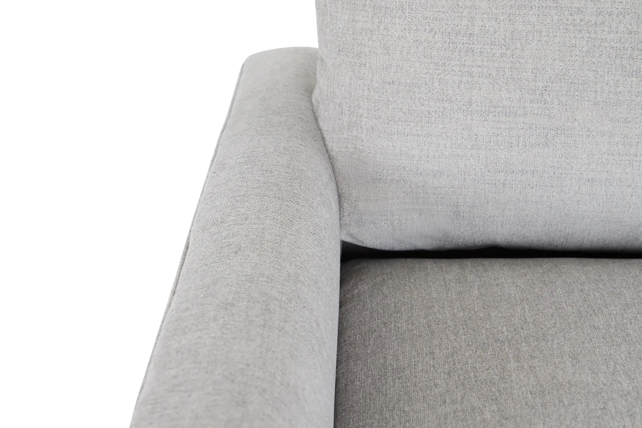 Noah Gray Fabric Sofa Noah Gray Fabric Sofa