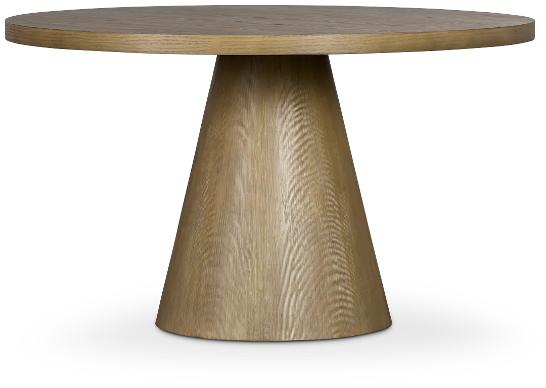 Modesto Light Tone Round Table