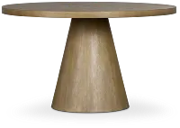 Modesto Light Tone Round Table