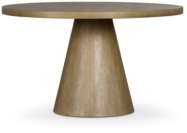 Modesto Light Tone Round Table