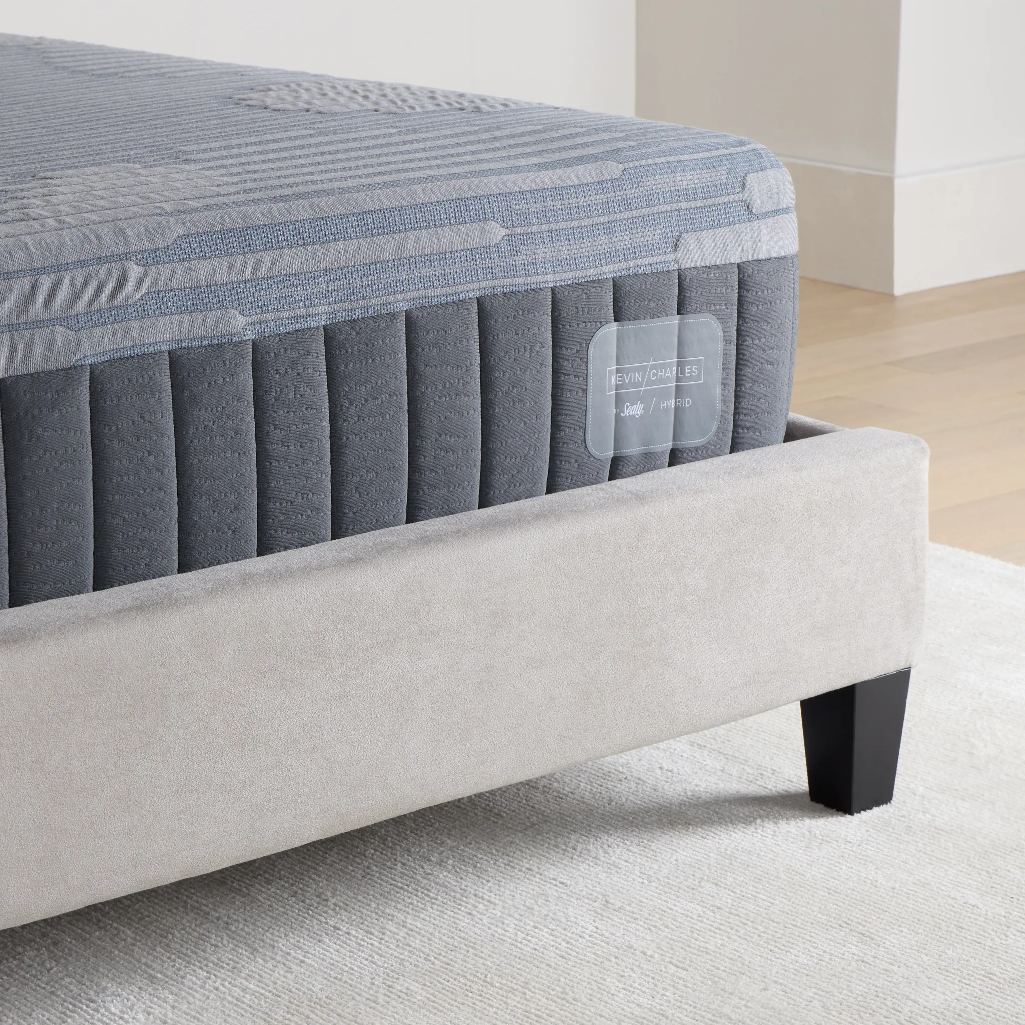 Kevin Charles By Sealy Hybrid 12.25" Plush Mattress