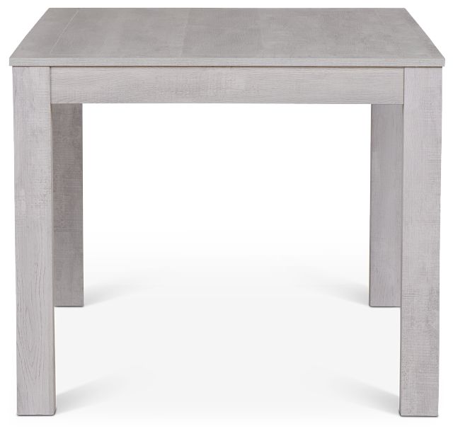 Delray White Rectangular Table