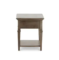 Sonoma Light Tone Rectangular End Table