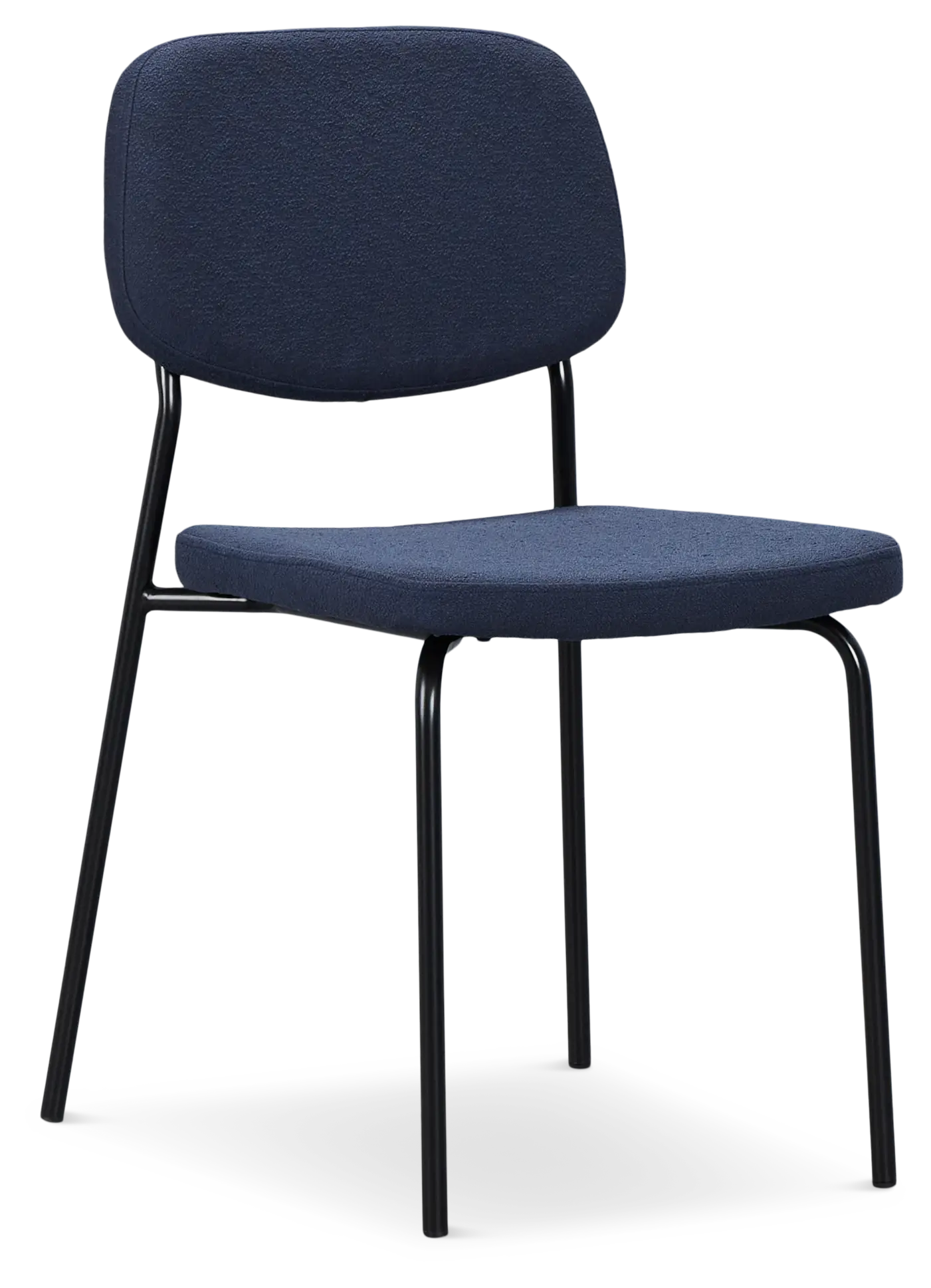 Andover Dark Blue Upholstered Side Chair Andover Dark Blue Upholstered Side Chair