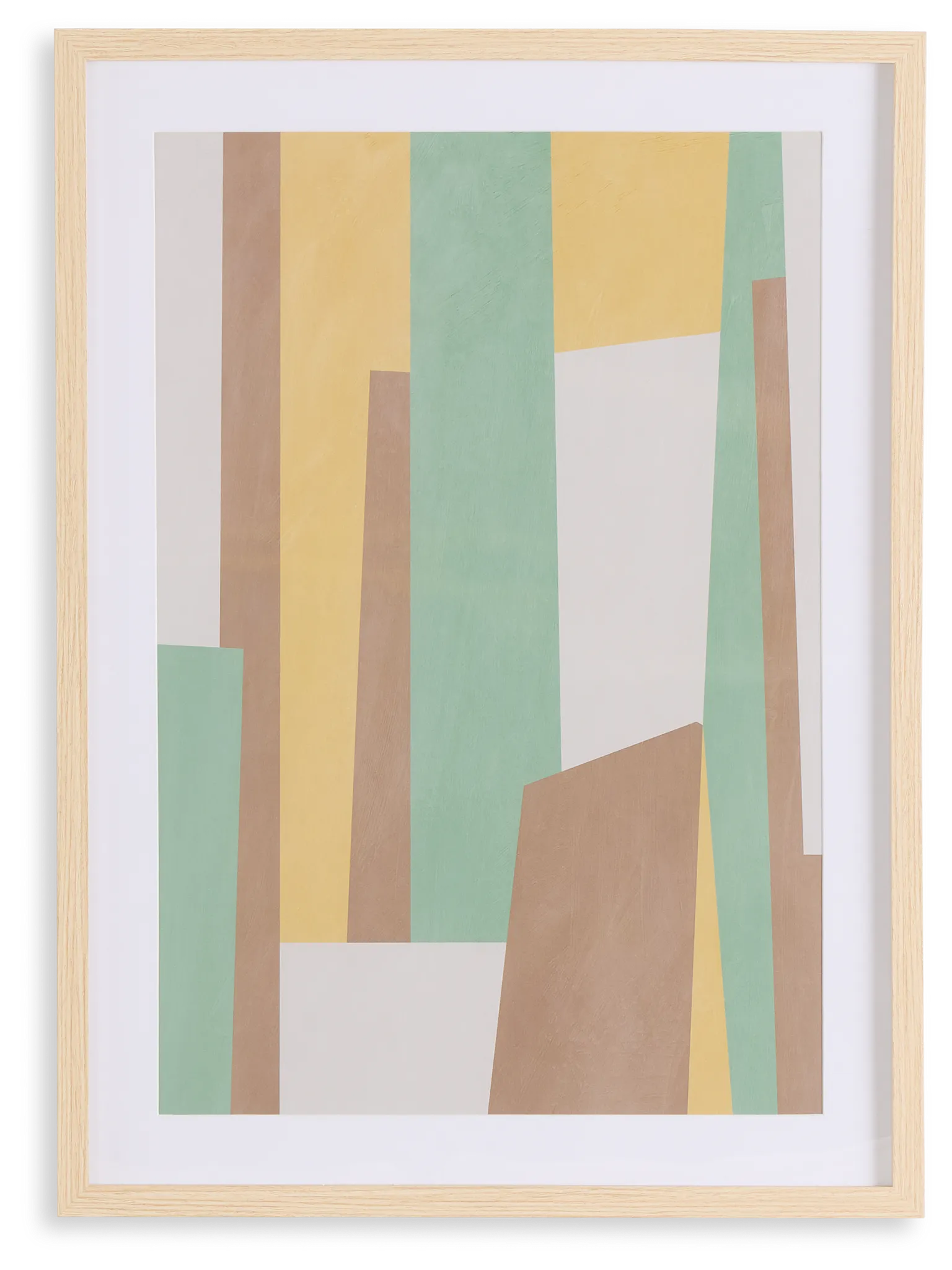 Hurly Multicolored Framed Wall Art