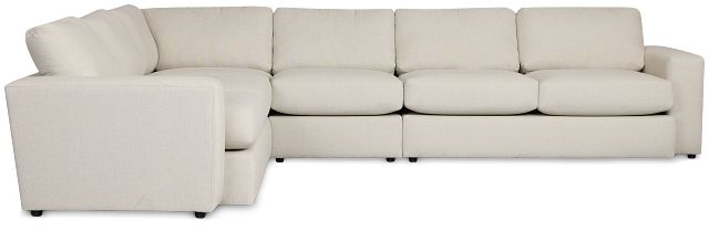 Brantley Light Beige Fabric Medium Two-arm Sectional