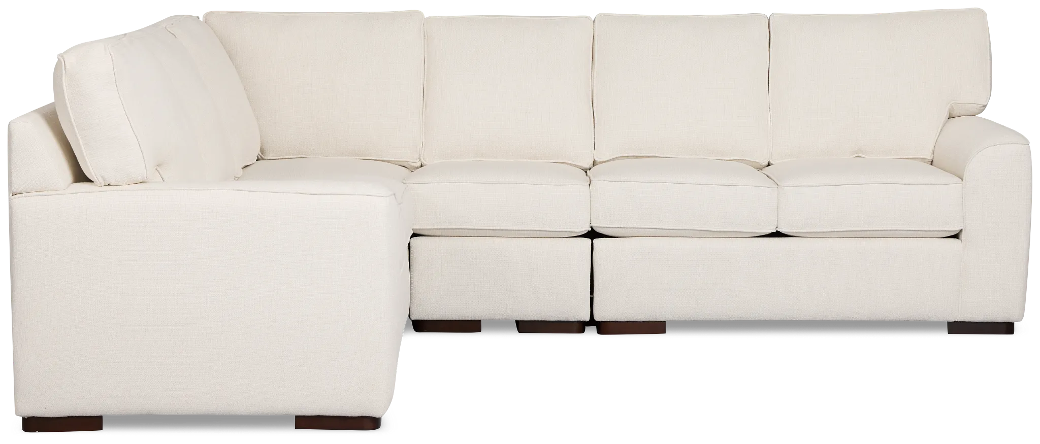 Sinclair Light Beige Fabric Medium Two-arm Sectional