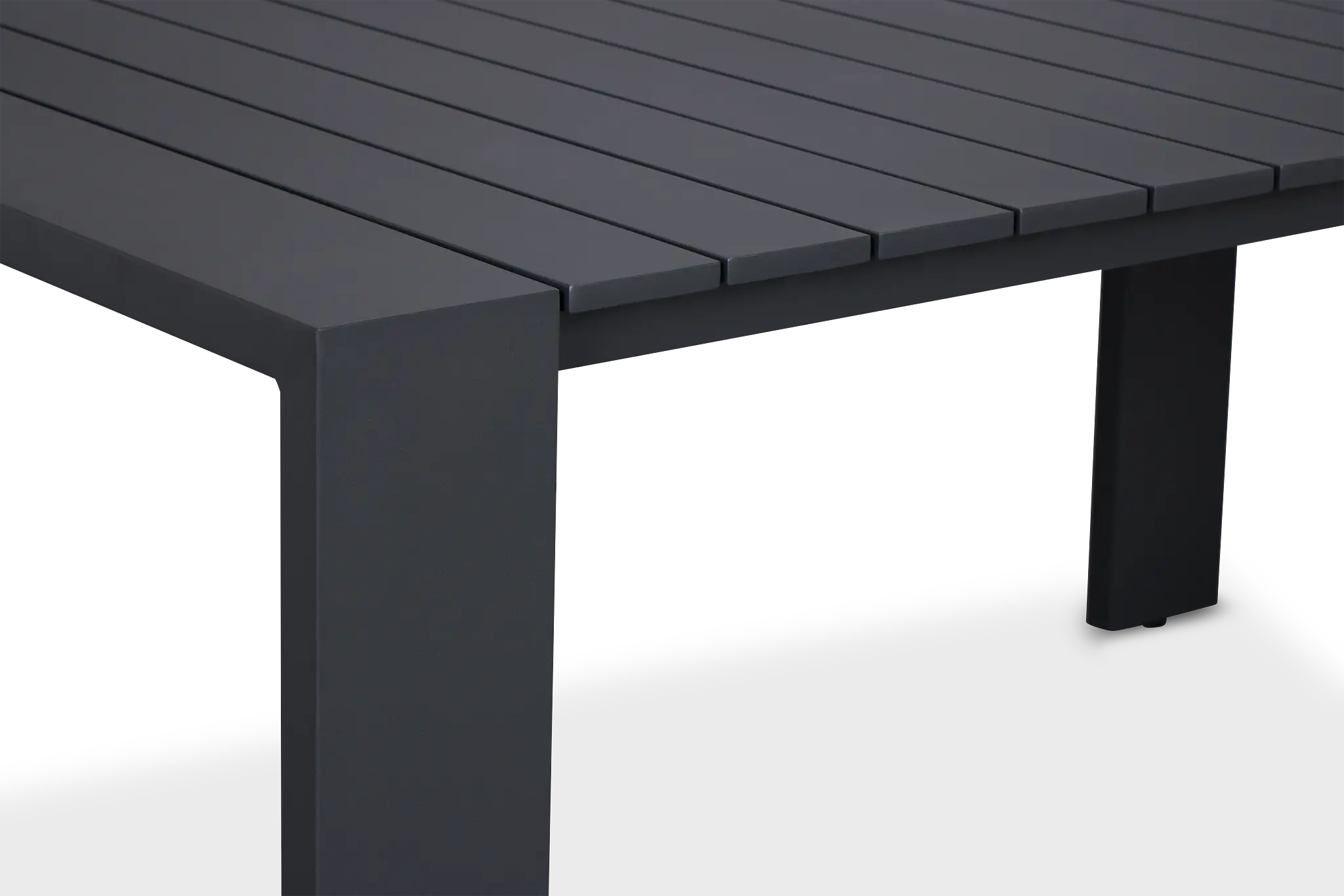 Sunrise Dark Gray 86" Rectangular Table Sunrise Dark Gray 86" Rectangular Table