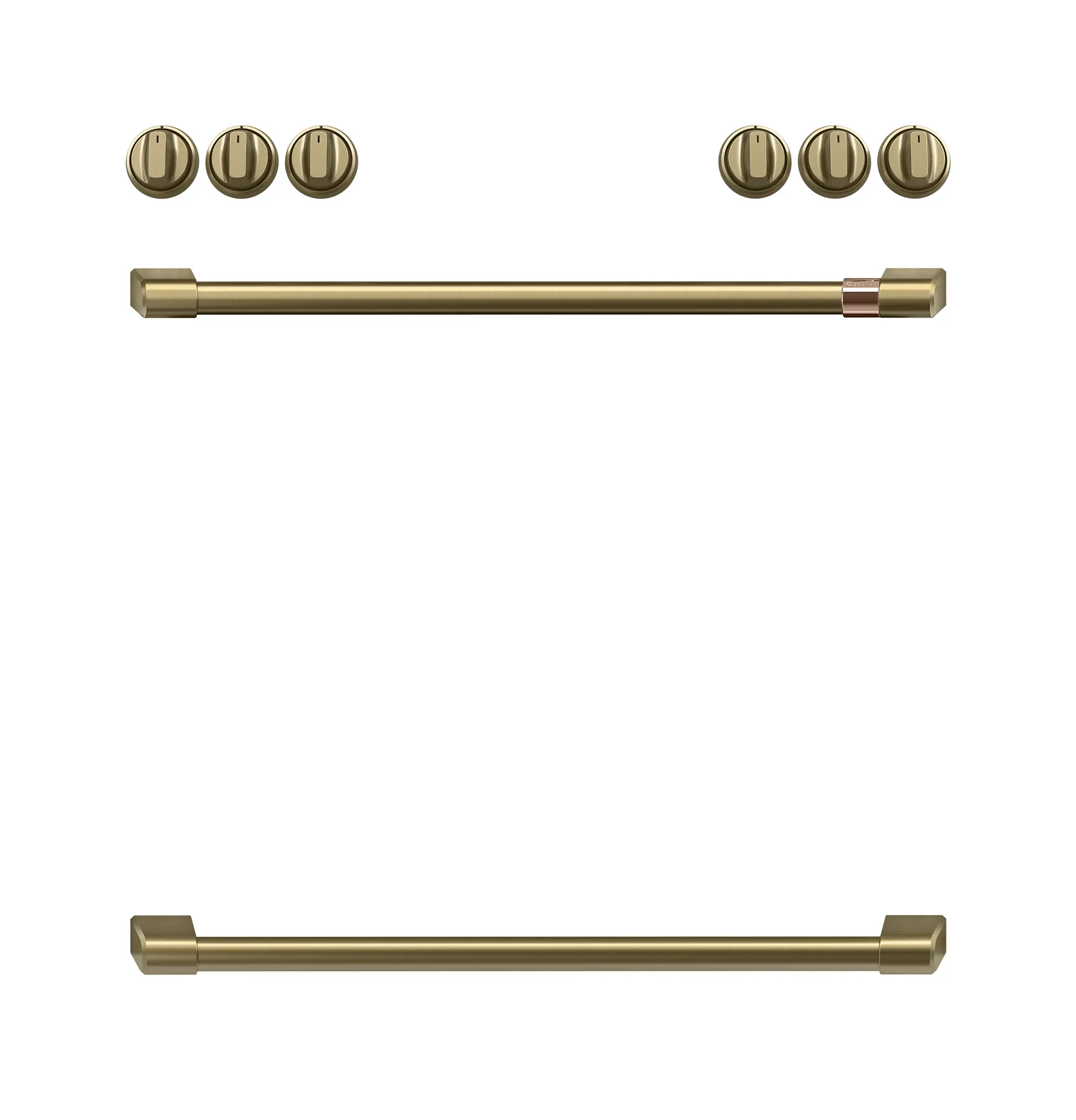 Cafe Handle Brass Range Handle