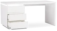 Bal Harbour White Acrylic Desk