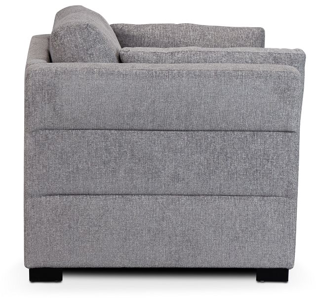 Amber Dark Gray Chair Pull-up Sleeper