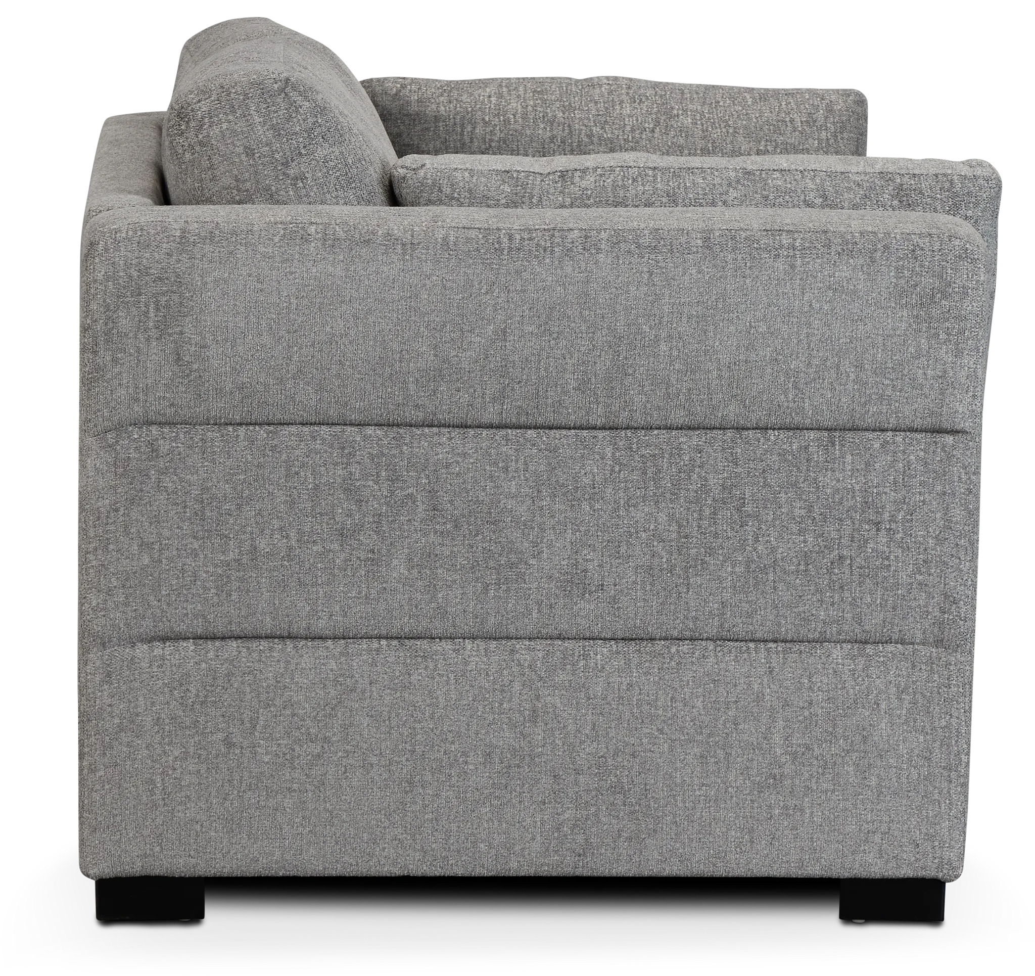 Amber Dark Gray Chair Pull-up Sleeper