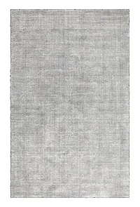 Divine Dark Gray Viscose Bl 8x10 Area Rug