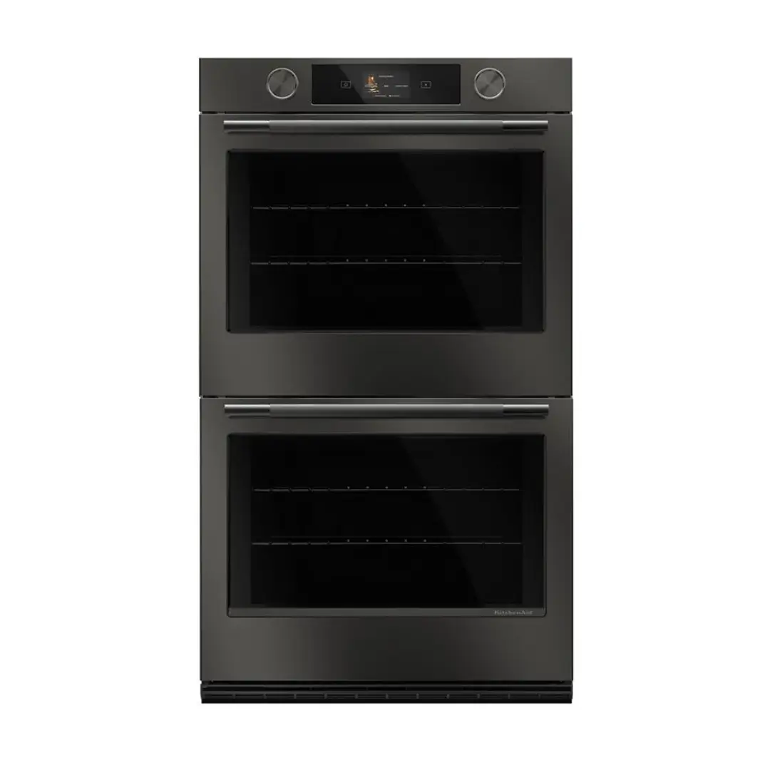 Kitchenaid 730 Series Black Double Electric Oven Kitchenaid 730 Series Black Double Electric Oven