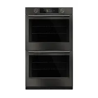 Kitchenaid 730 Series Black Double Electric Oven