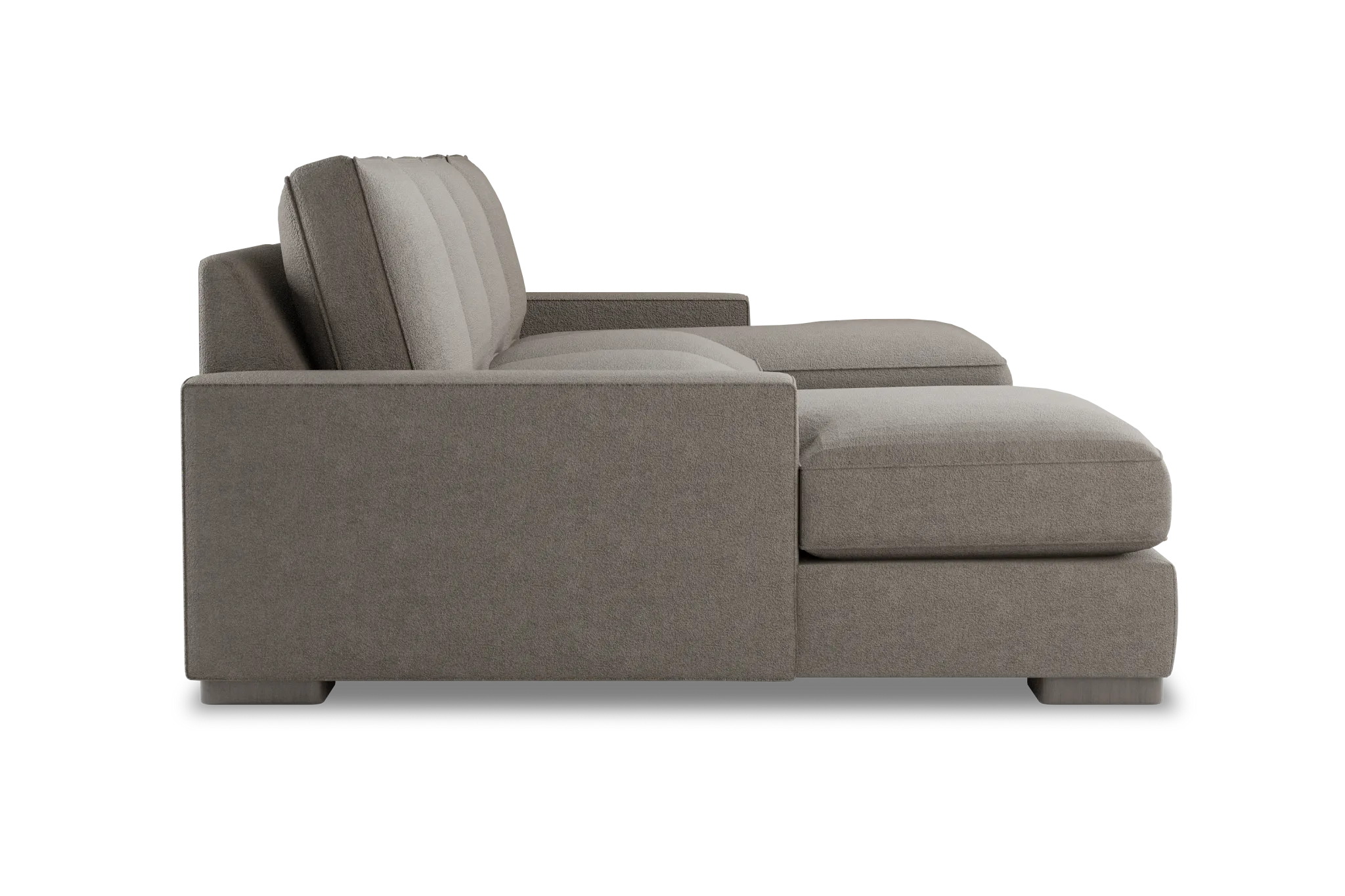 Edgewater Elite Brown Double Chaise Sectional