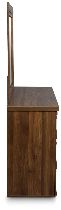 Atlantic Mid Tone Dresser & Mirror