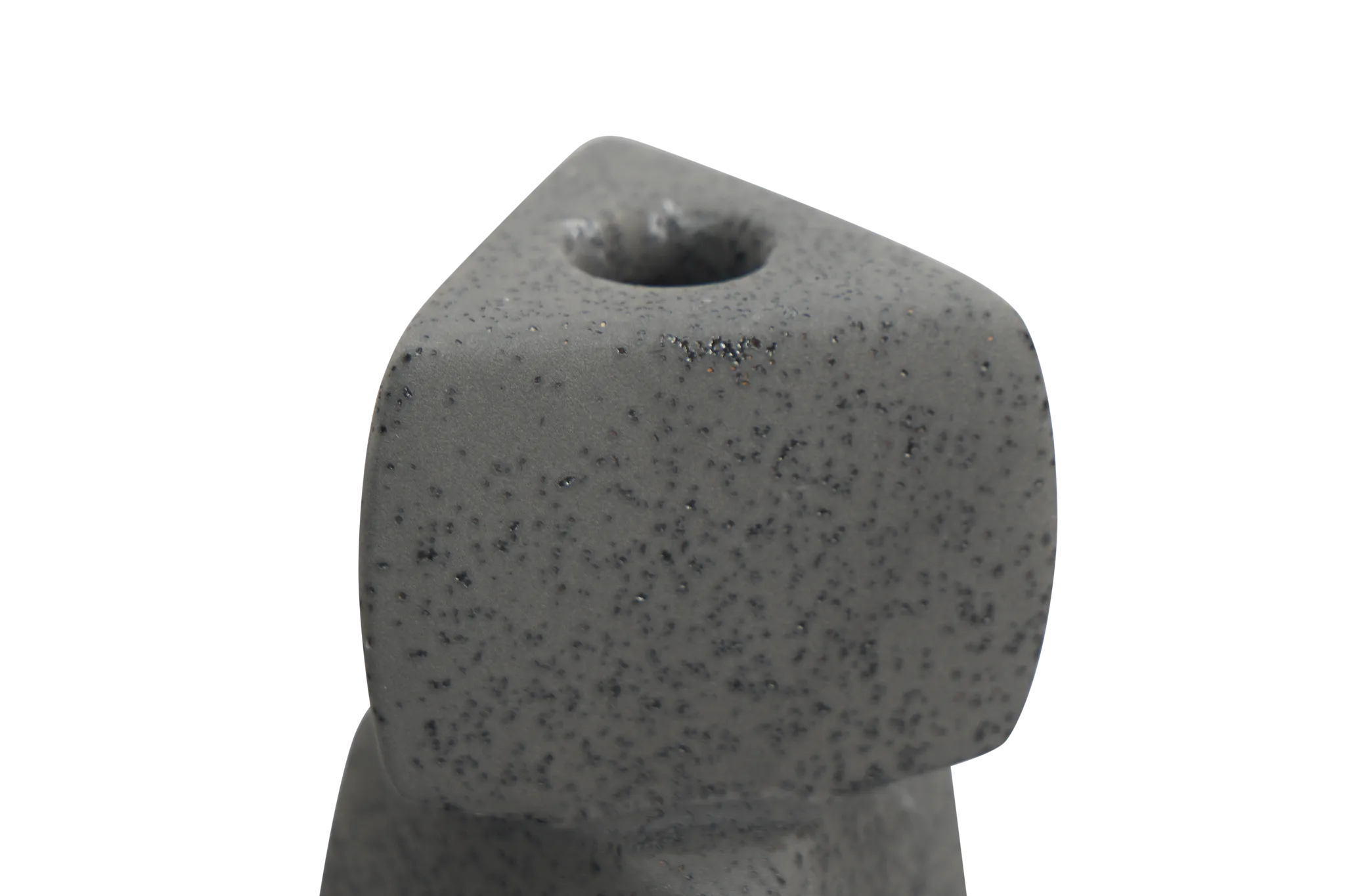 Owald Black Small Candle Holder