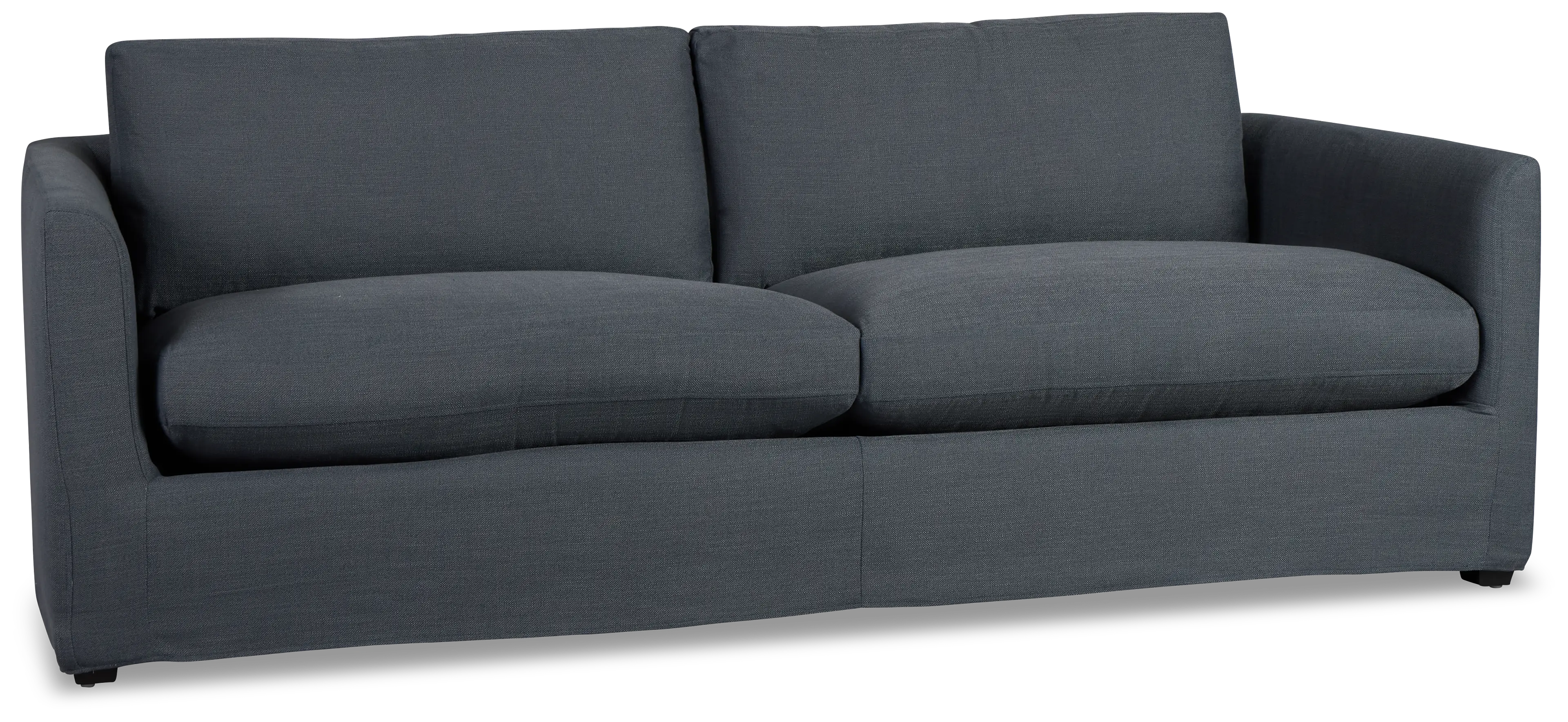 Willow 89" Navy Fabric Sofa Willow 89" Navy Fabric Sofa