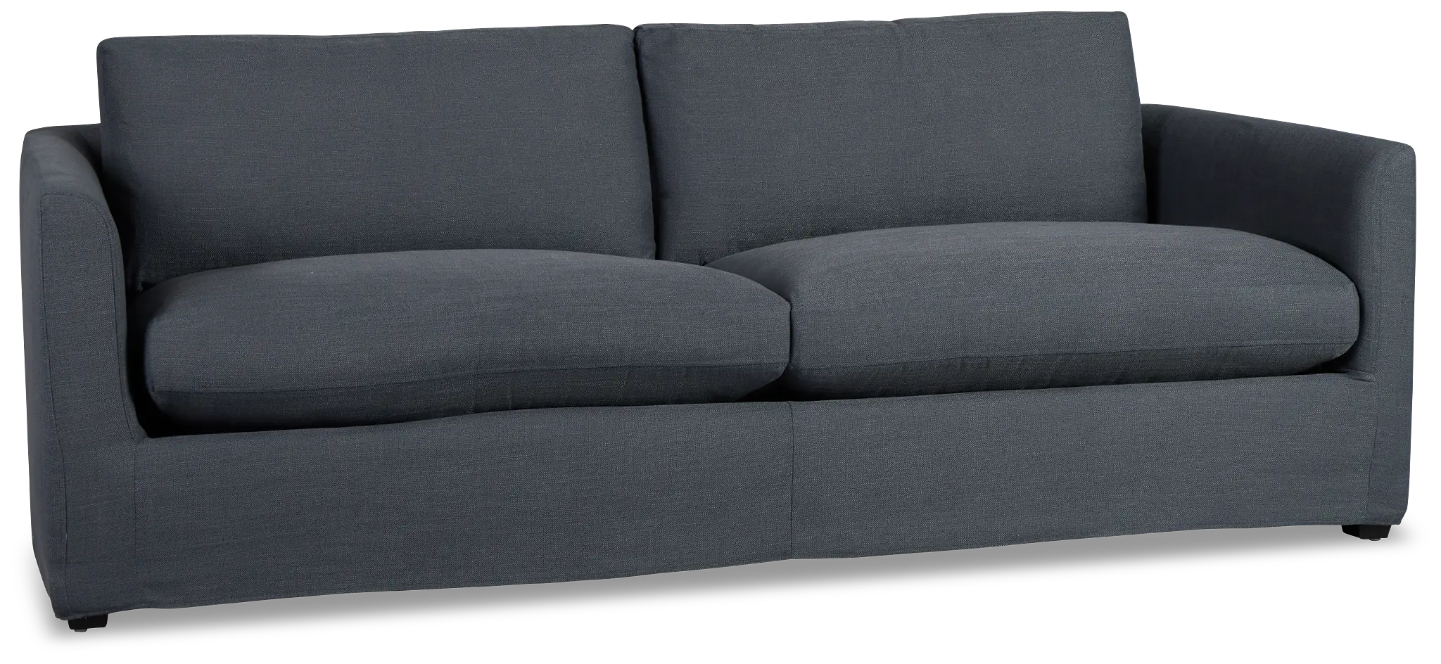 Willow 89" Navy Fabric Sofa Willow 89" Navy Fabric Sofa