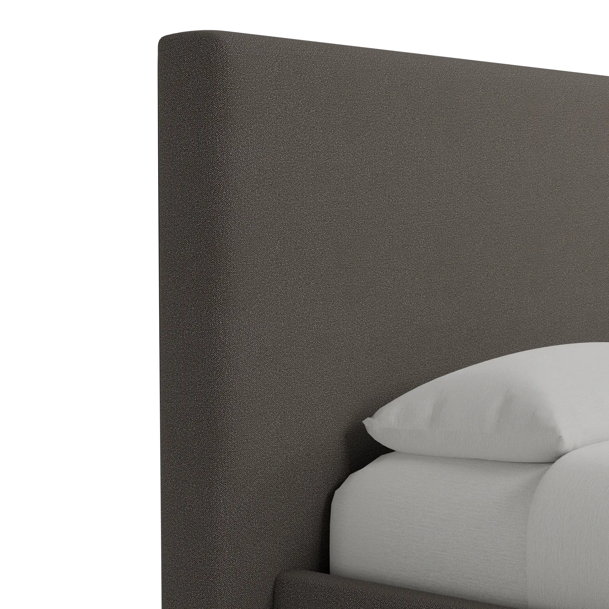 Grayton Elite Dark Gray 54" Upholstered Platform Bed Grayton Elite Dark Gray 54" Upholstered Platform Bed