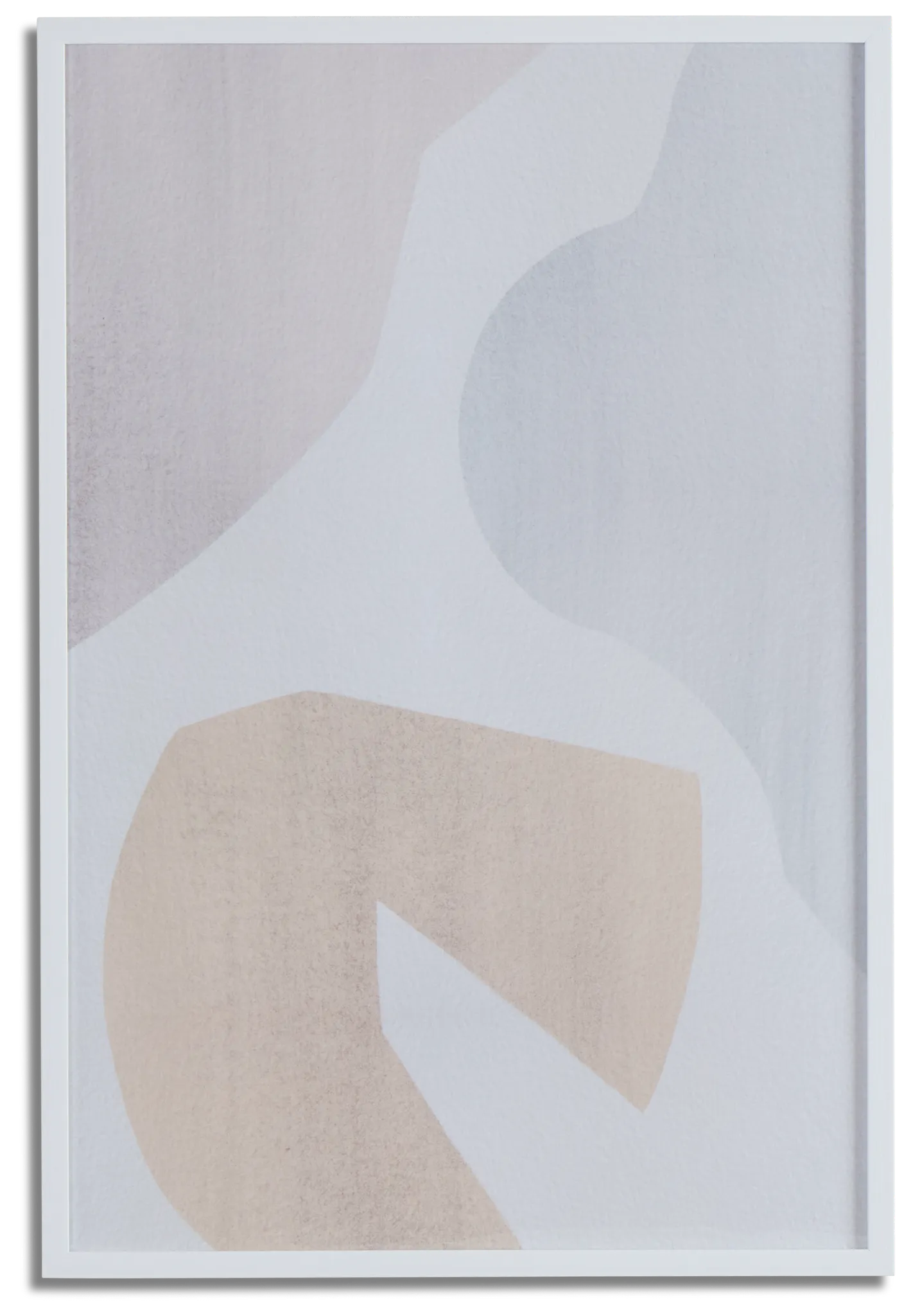 Reagan White Framed Wall Art