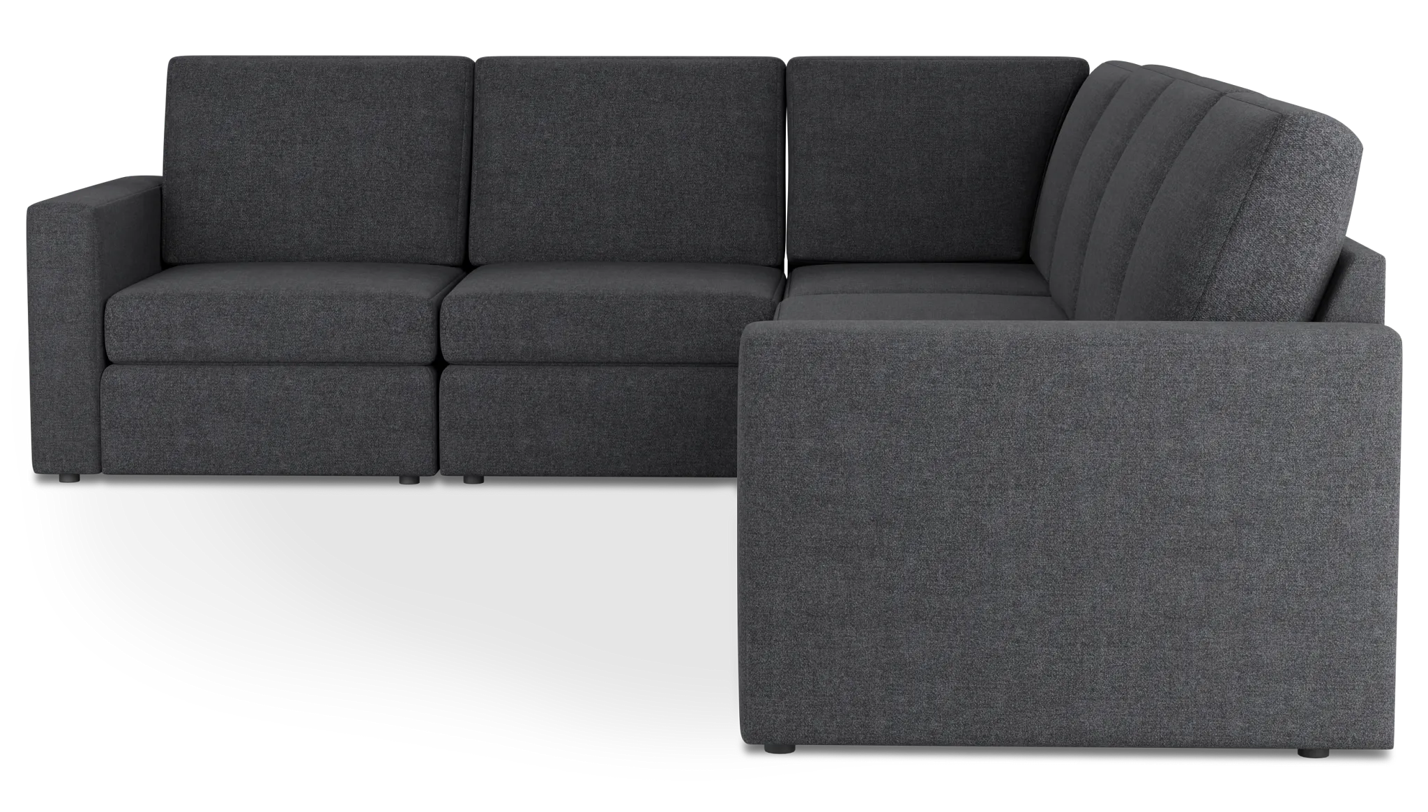 Citymod Dark Gray Fabric Medium Two-arm Sectional