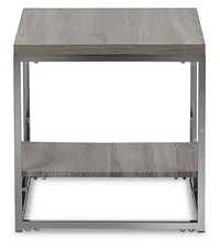Elliot Gray Short End Table