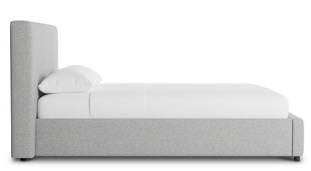 Grayton Suave 44" Upholstered Platform Bed