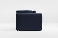 Destin Joya Dark Blue Velvet 3-piece Modular Sofa