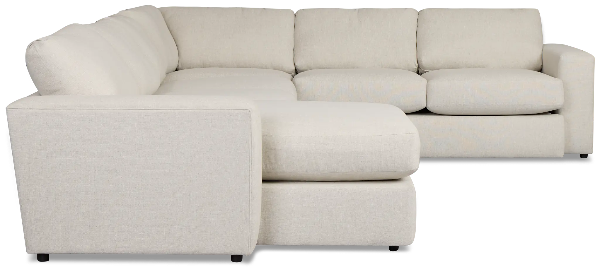 Brantley Light Beige Fabric Large Left Chaise Sectional Brantley Light Beige Fabric Large Left Chaise Sectional
