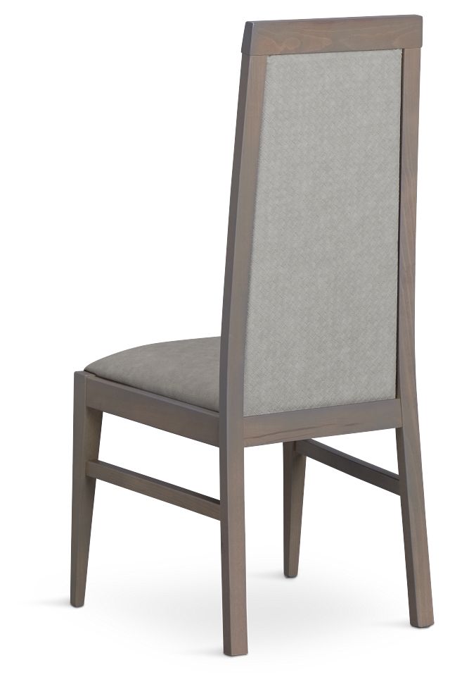 Lucca Gray Upholstered Side Chair