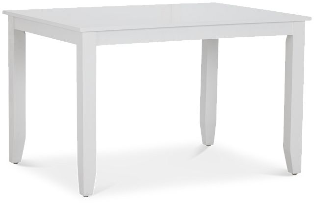 Edgartown White Rectangular Table