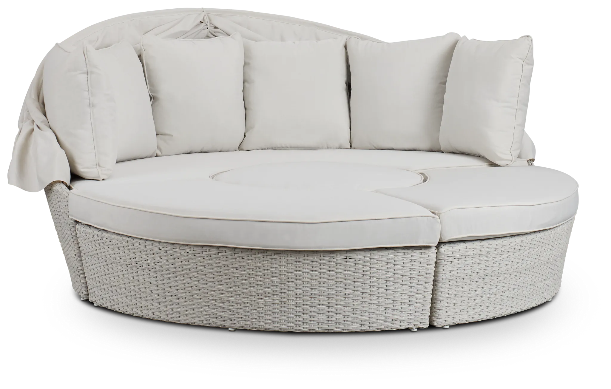 Biscayne White Canopy Daybed