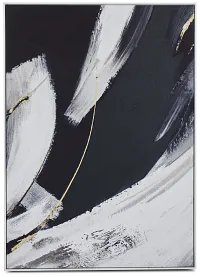 Paloma Dark Blue Framed Wall Art