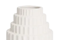 Jaxx White Small Vase