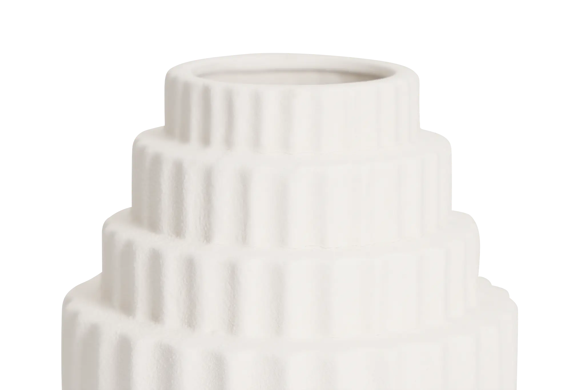 Jaxx White Small Vase Jaxx White Small Vase