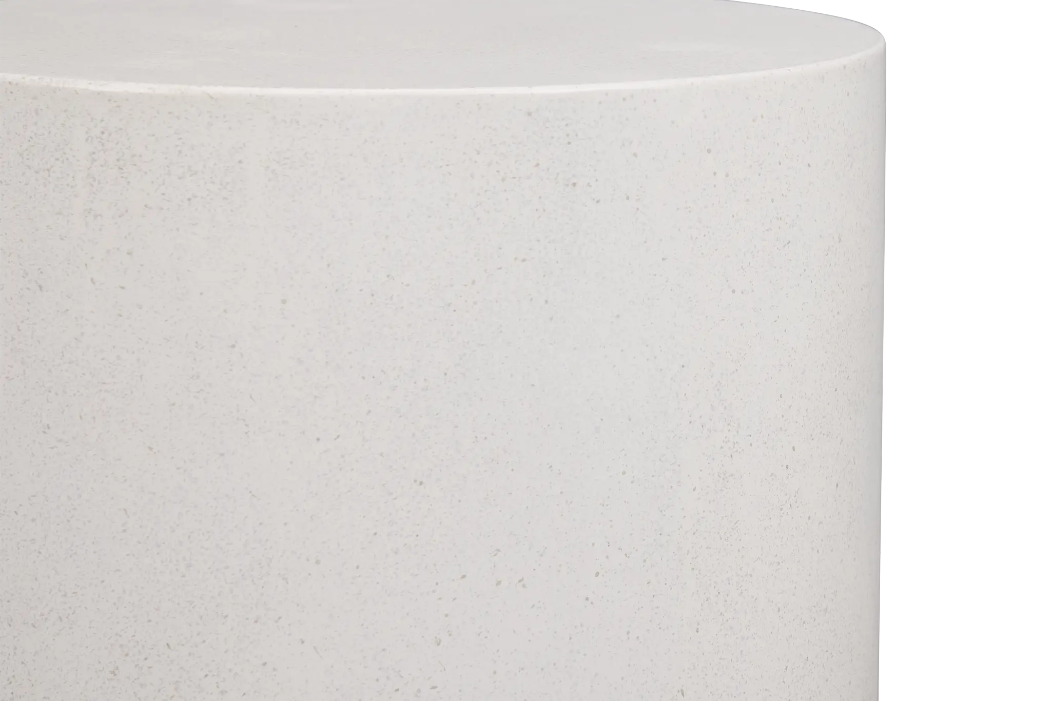 Tai White Round End Table Tai White Round End Table