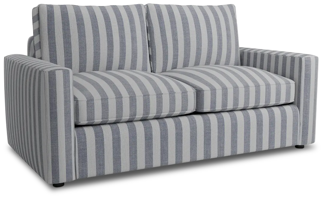 Siesta Sea Lane Dark Blue Fabric Cooling Memory Foam Sleeper Siesta Sea Lane Dark Blue Fabric Cooling Memory Foam Sleeper