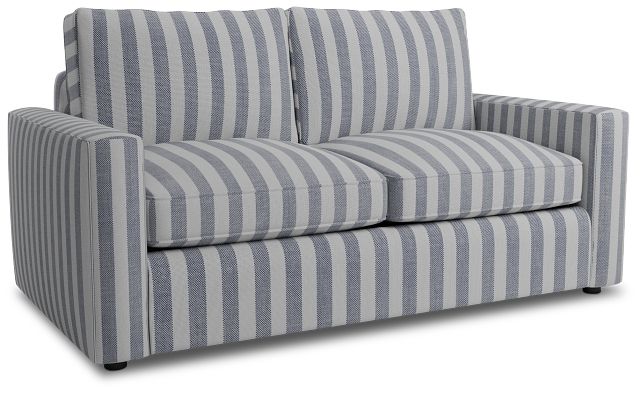 Siesta Sea Lane Dark Blue Fabric Cooling Memory Foam Sleeper