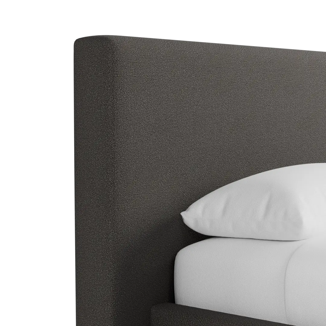 Grayton Elite Dark Gray 44" Upholstered Platform Bed Grayton Elite Dark Gray 44" Upholstered Platform Bed