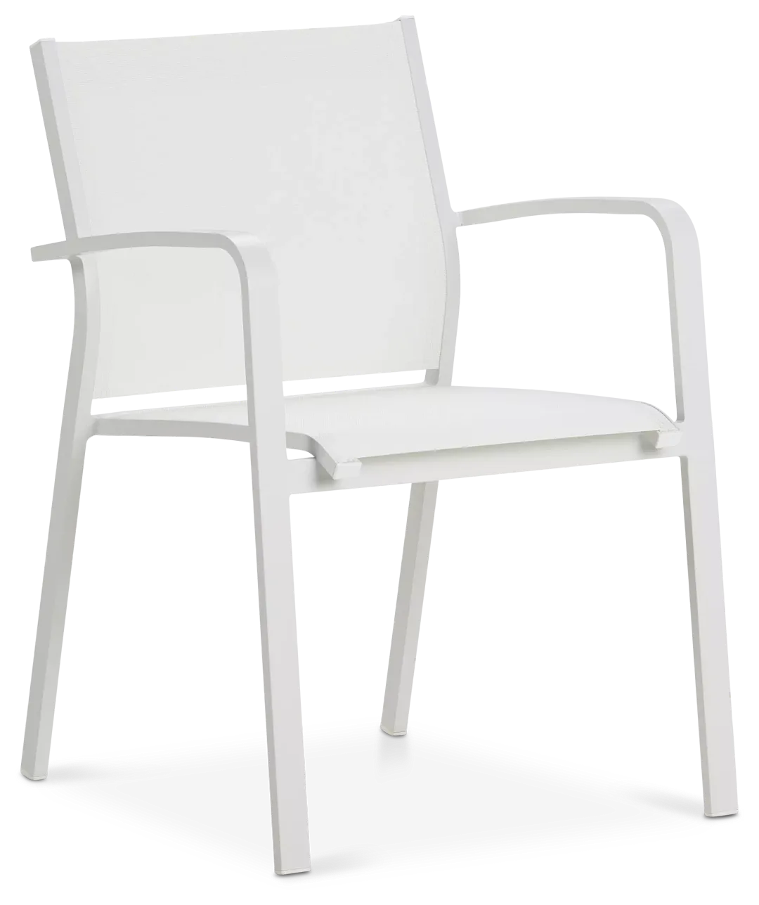 Lisbon White Sling Chair