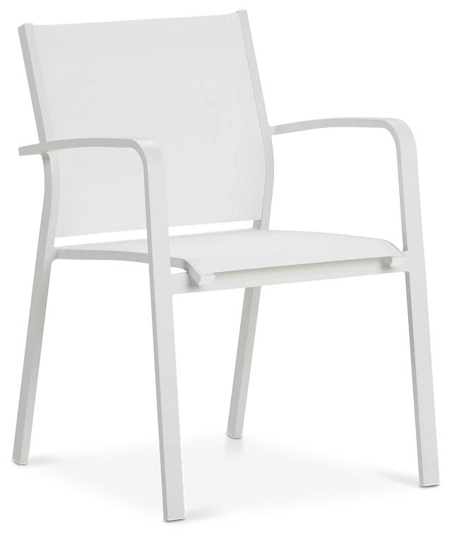 Lisbon White Sling Chair (0)