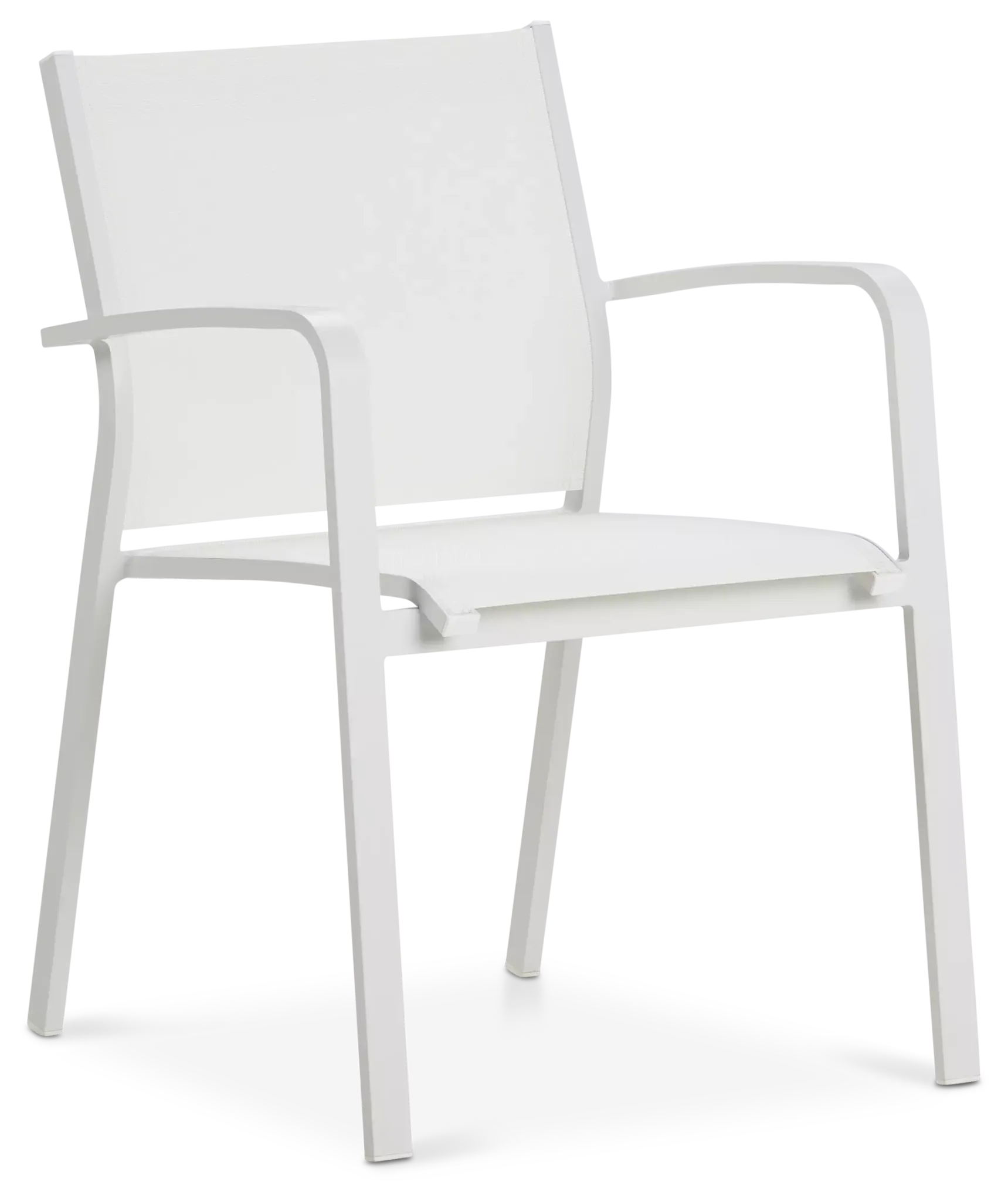 Lisbon White Sling Chair