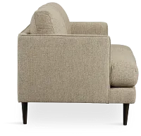 Easton Brown Fabric Loveseat