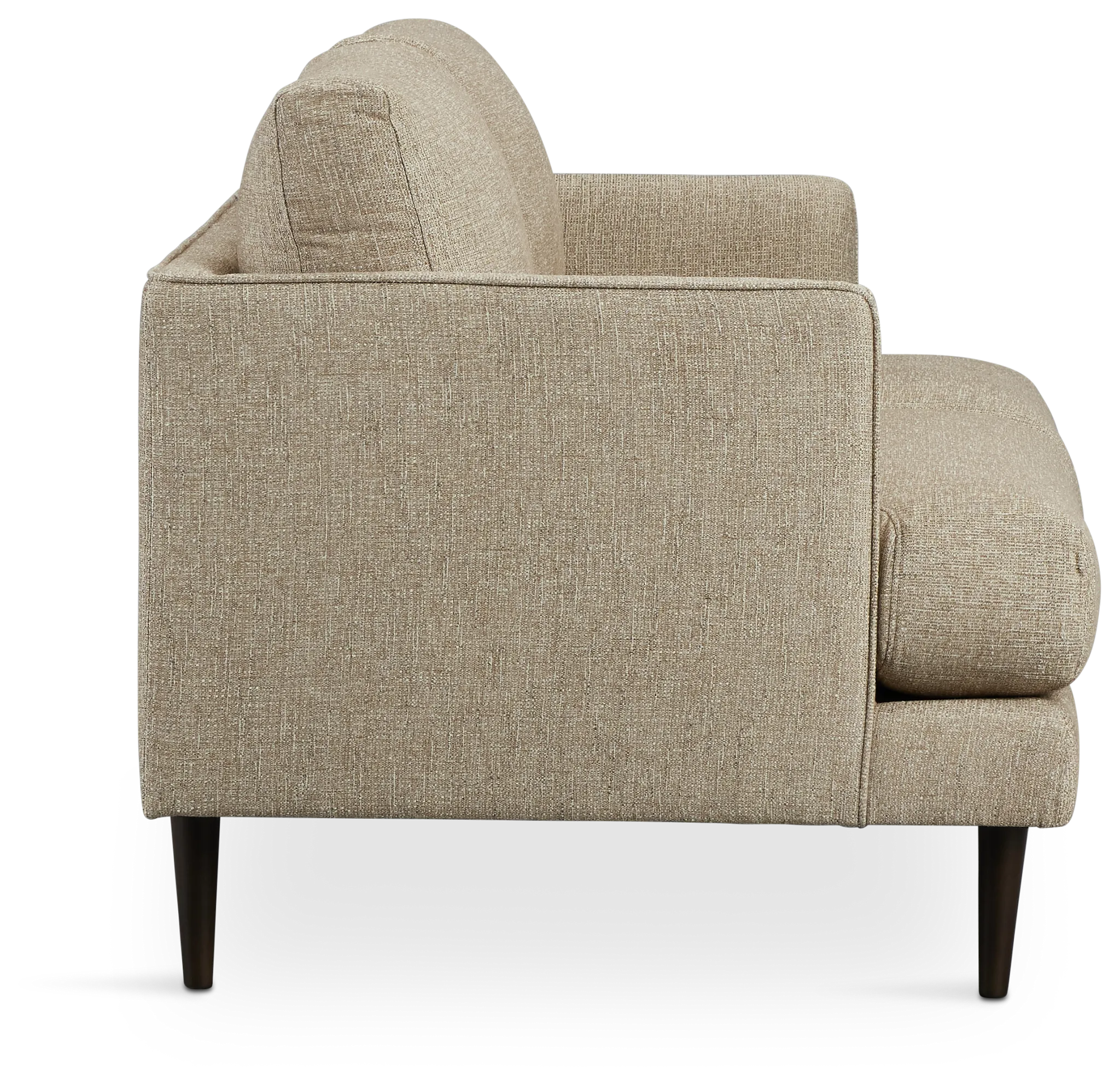 Easton Brown Fabric Loveseat