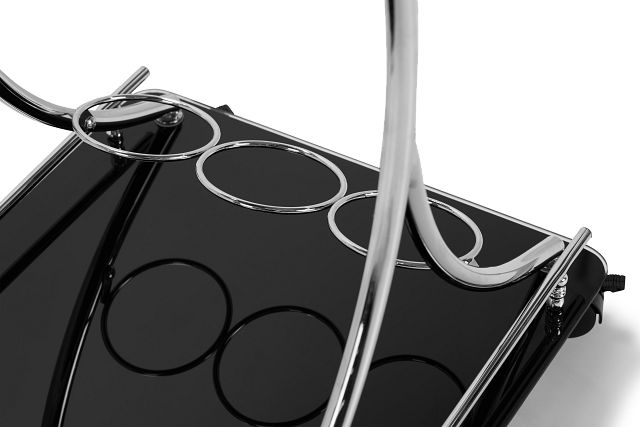 Arguila Black Bar Cart