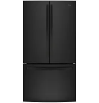 Ge 27 Series Black French Door Refrigerator