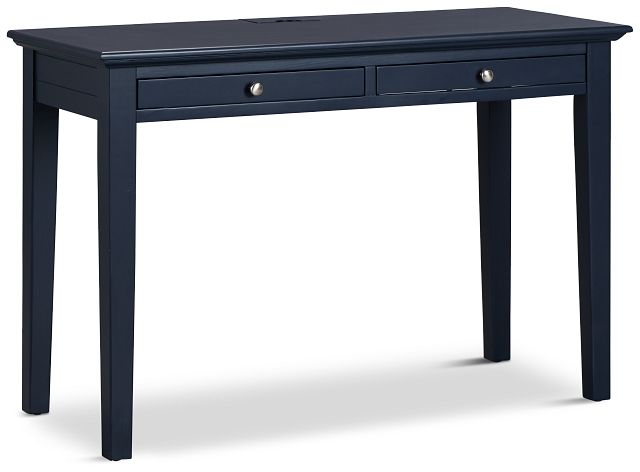 midnight blue desk