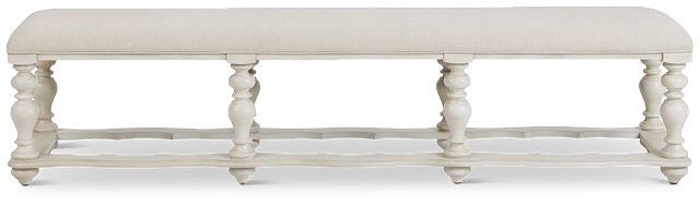 Savannah Ivory 83" Dining Bench